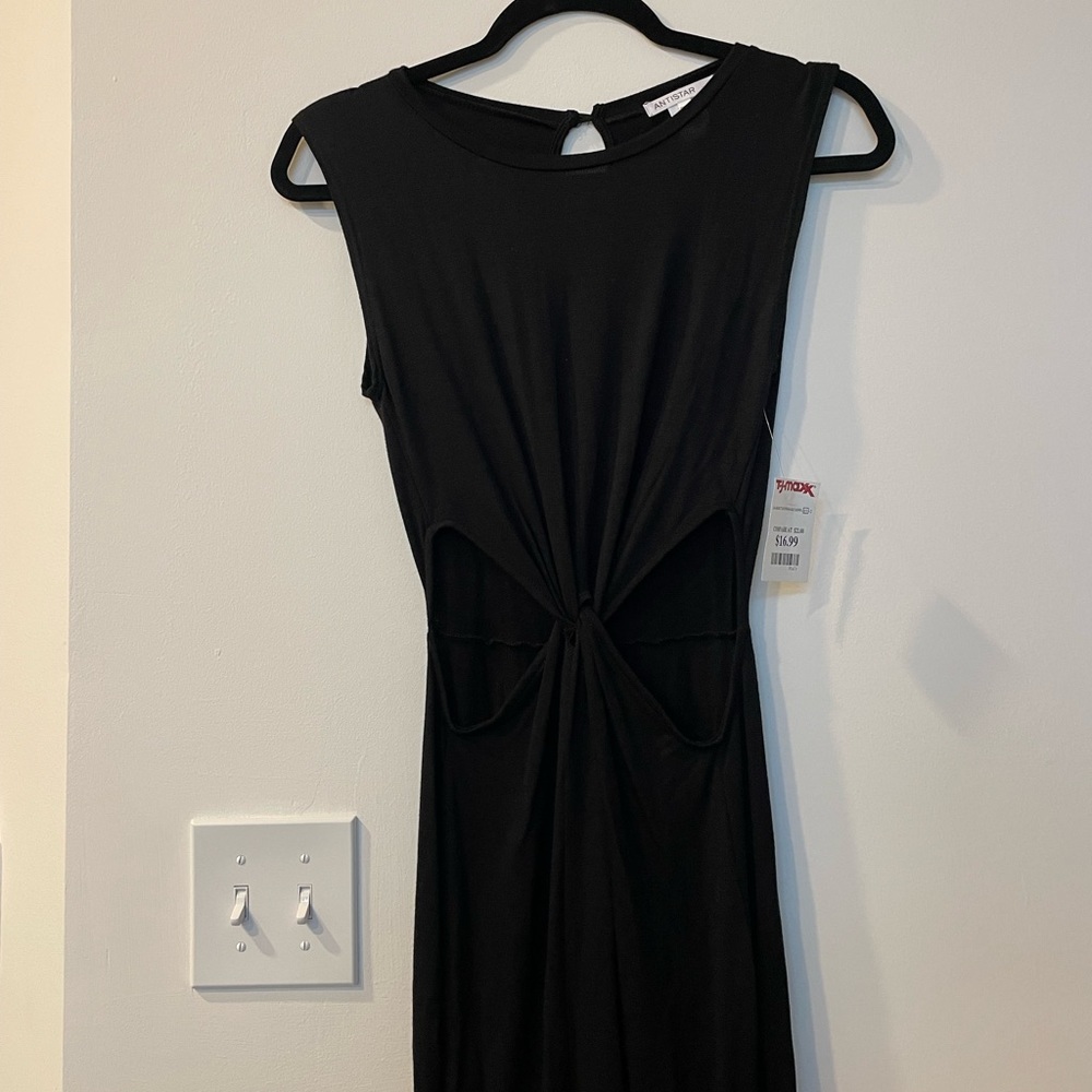 Black Jumpsuit with Cut Out